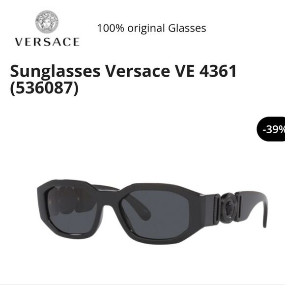 Versace Accessories - Versace Medusa Biggie Sunglasses